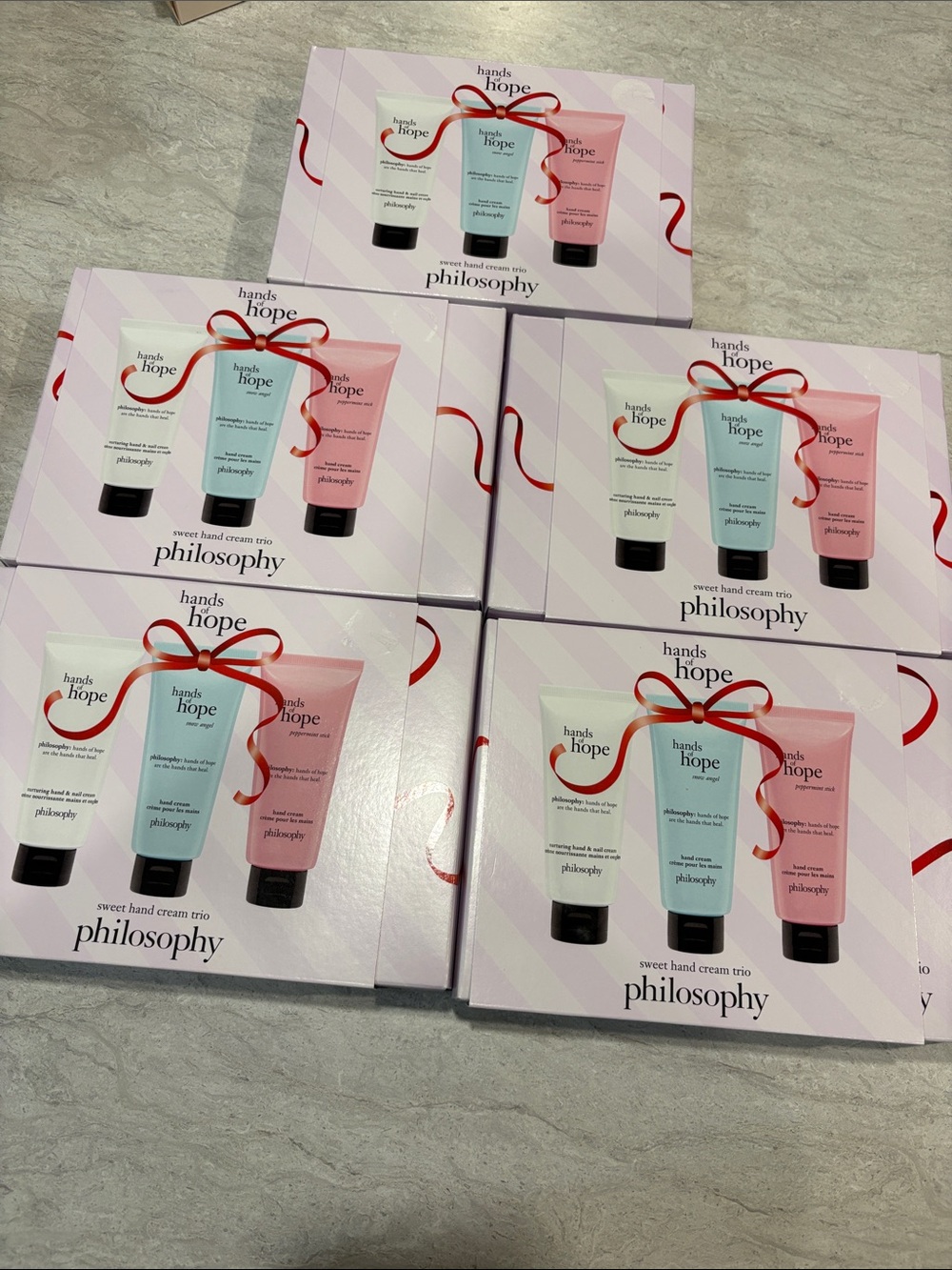 Philosophy Hands of Hope Hand Cream Trio - Pastel Pink & Light Blue